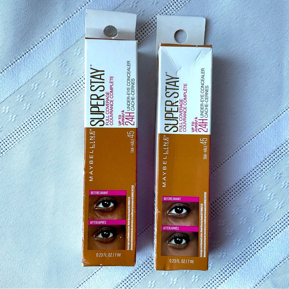 Maybelline New York Super Stay Full Coverage Under-Eye Concealer 45 Tan 7 ml
